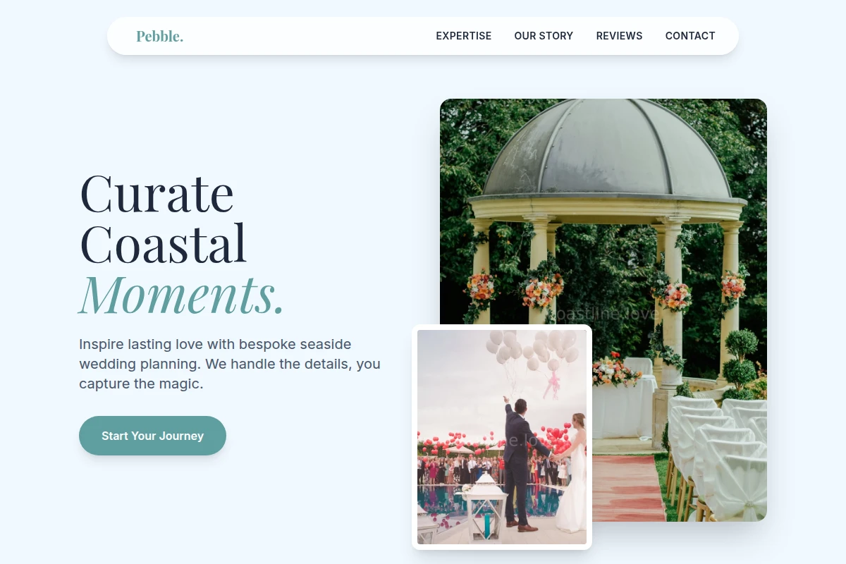 Pebble Wedding Planner