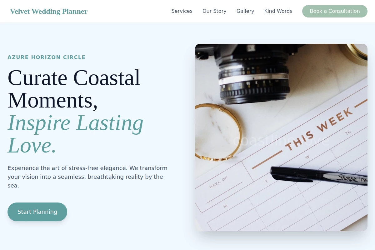 Velvet Wedding Planner
