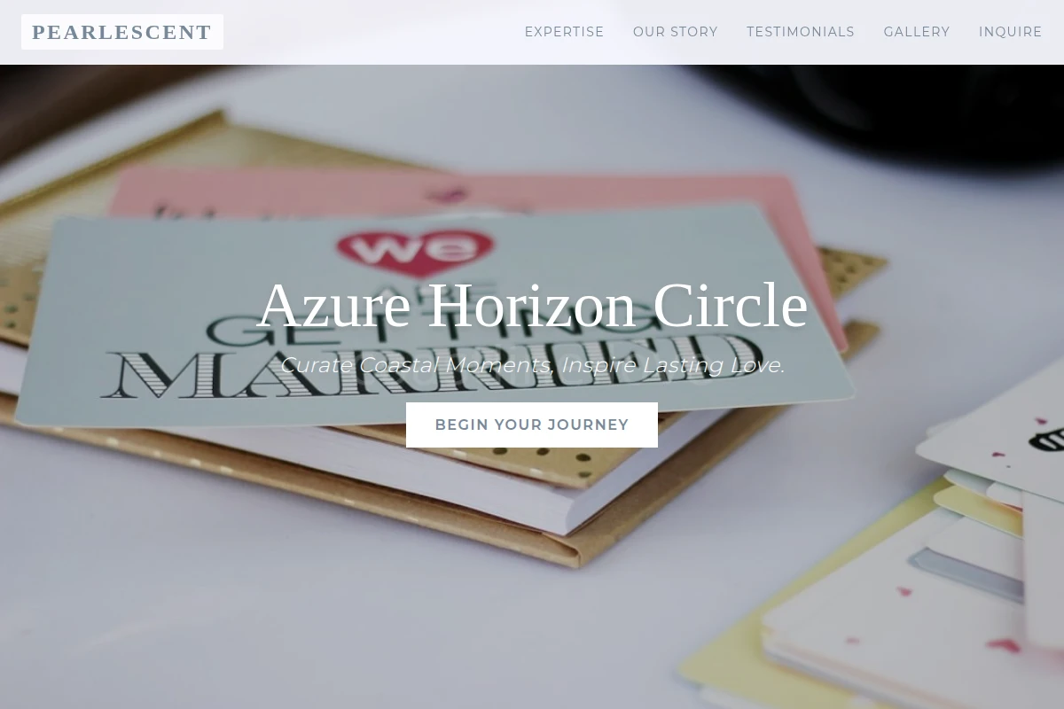 Pearlescent Wedding Planner