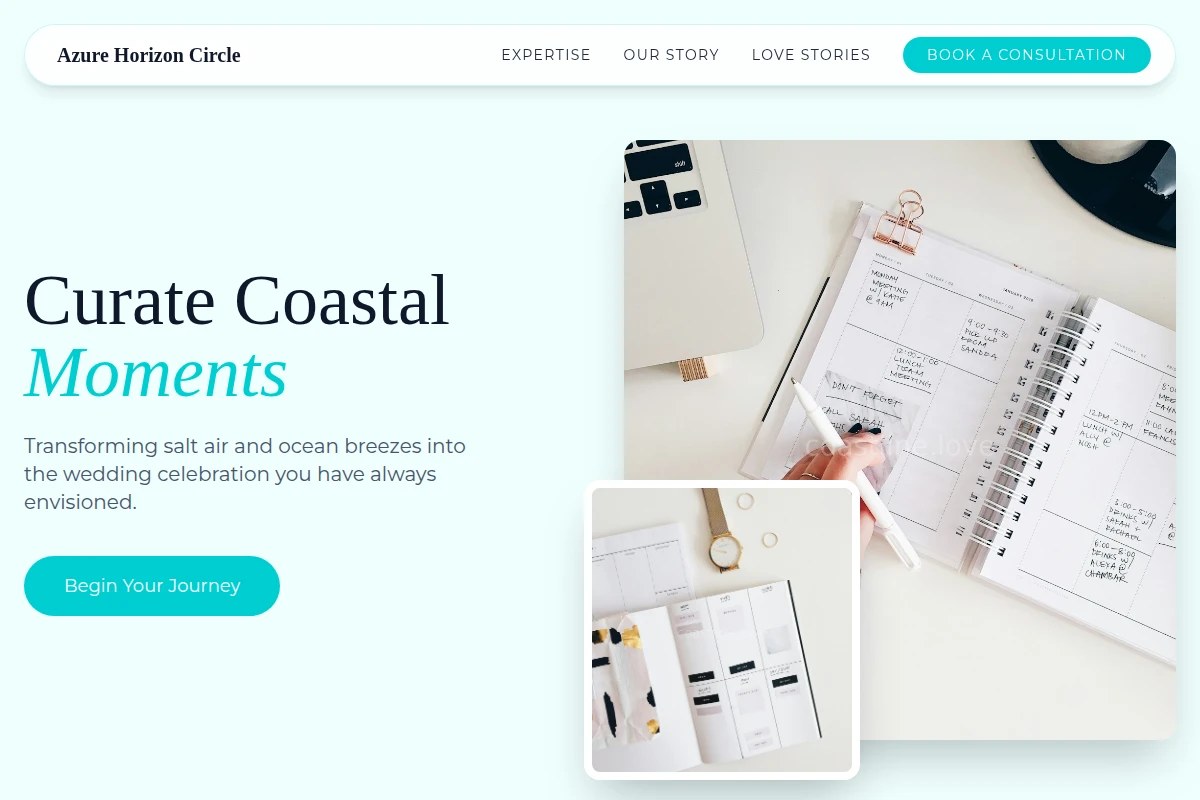 Nautical Wedding Planner
