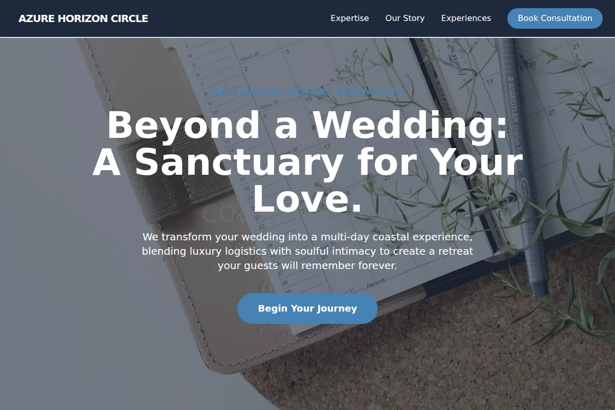 Retreat Wedding Planner