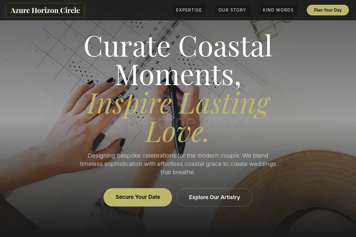 Pebble Wedding Planner